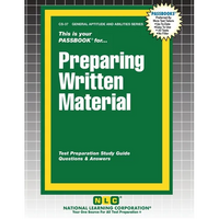 Preparing Written Material - Paperback