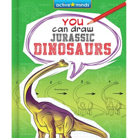 You Can Draw Jurassic Dinosaurs - Library Binding