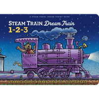 Steam Train, Dream Train 1-2-3 - Board Book