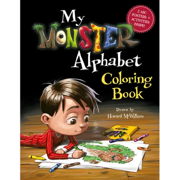 My Monster Alphabet Coloring Book - Paperback