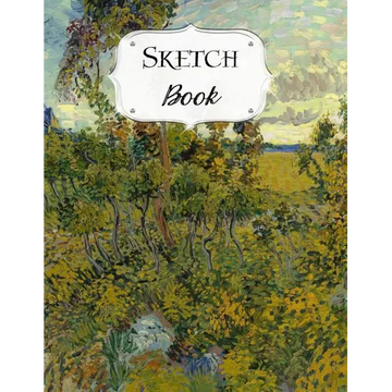 Sketch Book: Van Gogh Sketchbook Scetchpad for Drawing or Doodling Notebook Pad for Creative Artists Sunset at Montmajour - Paperback