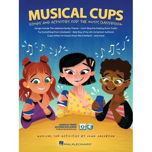 Musical Cups Song and Activities for the Music Classroom Rhythm Learning with Fun Cup Games 10 Engaging Songs Online Audio and Video Included