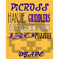 Picross, Hanjie, Griddlers, Nonograms: 130 Puzzles - Paperback