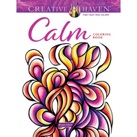 Creative Haven Calm Coloring Book - Paperback