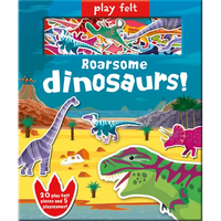 Play Felt Roarsome Dinosaurs! - Hardcover