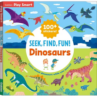 Seek, Find, Fun! Dinosaurs - Paperback