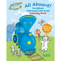 All Aboard! The Official Little Engine That Could Coloring Book - Paperback