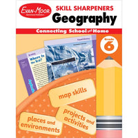 Skill Sharpeners: Geography, Grade 6 - Paperback