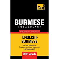 Burmese vocabulary for English speakers - 9000 words - Paperback