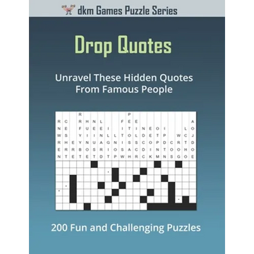 Drop Quotes: Unravel These Hidden Quotes From Famous People - Paperback