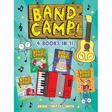 Band Camp! 4 Books in 1! (a Funny, Musical Graphic Novel Series about Summer Adventures and Making New Friends for Kids Ages 6-9) - Paperback