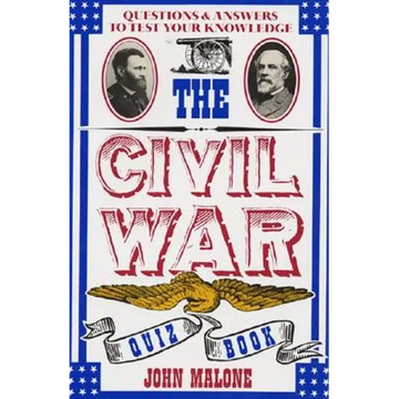 Civil War Quiz Book - Paperback