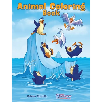 Animal Coloring Book: Kids Coloring Book Ages 4-8, 9-12 - Paperback