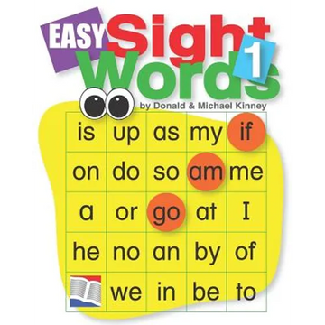 Easy Sight Words 1 - Paperback
