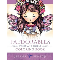 Faedorables - Sweet and Simple Coloring Book - Paperback