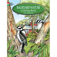 Backyard Nature Coloring Book - Paperback