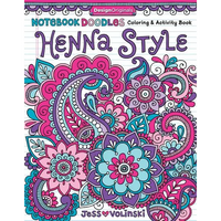 Notebook Doodles Henna Style: Coloring & Activity Book - Paperback