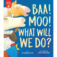 Baa! Moo! What Will We Do? - Paperback