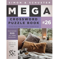 Simon & Schuster Mega Crossword Puzzle Book #26 - Paperback