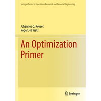 An Optimization Primer - Paperback