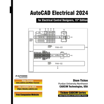 AutoCAD Electrical 2024 for Electrical Control Designers, 15th Edition - Paperback
