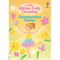 Little Sticker Dolly Dressing Summertime Fairies - Paperback
