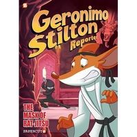 Geronimo Stilton Reporter #9: The Mask of Rat Jit-Su - Hardcover