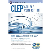 Clep(r) College Composition 2nd Ed., Book + Online - Paperback
