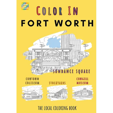 Fort Worth Coloring Book - Paperback