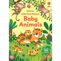 Little First Stickers Baby Animals - Paperback