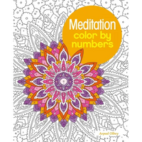 Meditation Color by Numbers - Paperback