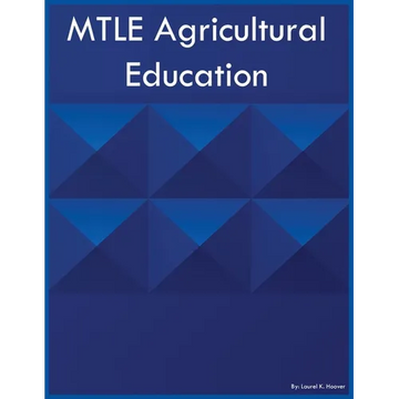 MTLE Agricultural Education - Paperback