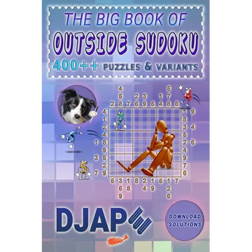 The Big Book of Outside Sudoku: 400++ Puzzles & Variants - Paperback