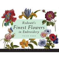 Redout's Finest Flowers in Embroidery - Paperback