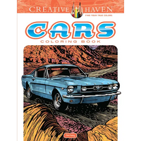 Creative Haven Cars Coloring Book - Paperback