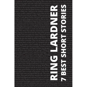 7 best short stories by Ring Lardner - Paperback