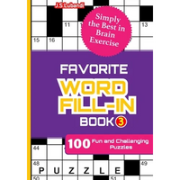 FAVORITE WORD FILL-IN Book 3 - Paperback