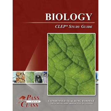 Biology CLEP Test Study Guide - Paperback
