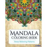 Mandala Coloring Book: Coloring Books for Adults: Stress Relieving Patterns - Paperback