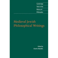 Medieval Jewish Philosophical Writings - Paperback