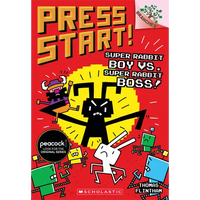 Super Rabbit Boy vs. Super Rabbit Boss!: A Branches Book (Press Start! #4): Volume 4 - Paperback