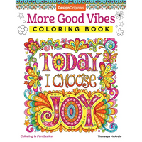More Good Vibes Coloring Book - Paperback