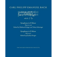 Symphony in E Minor, Wq 177-178 - Paperback