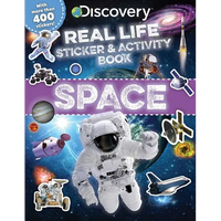 Discovery Real Life Sticker and Activity Book: Space - Paperback