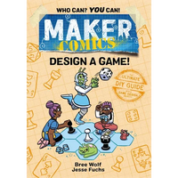 Maker Comics: Design a Game! - Paperback