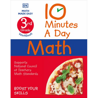 10 Minutes a Day Math, 3rd Grade - Paperback