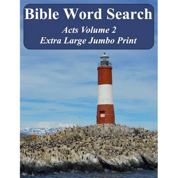 Bible Word Search Acts Volume 2: King James Version Extra Large Jumbo Print - Paperback