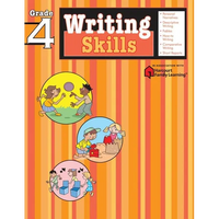 Writing Skills: Grade 4 (Flash Kids Harcourt Family Learning) - Paperback