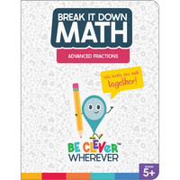 Break It Down Advanced Fractions Reference Book - Paperback
