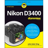 Nikon D3400 for Dummies - Paperback